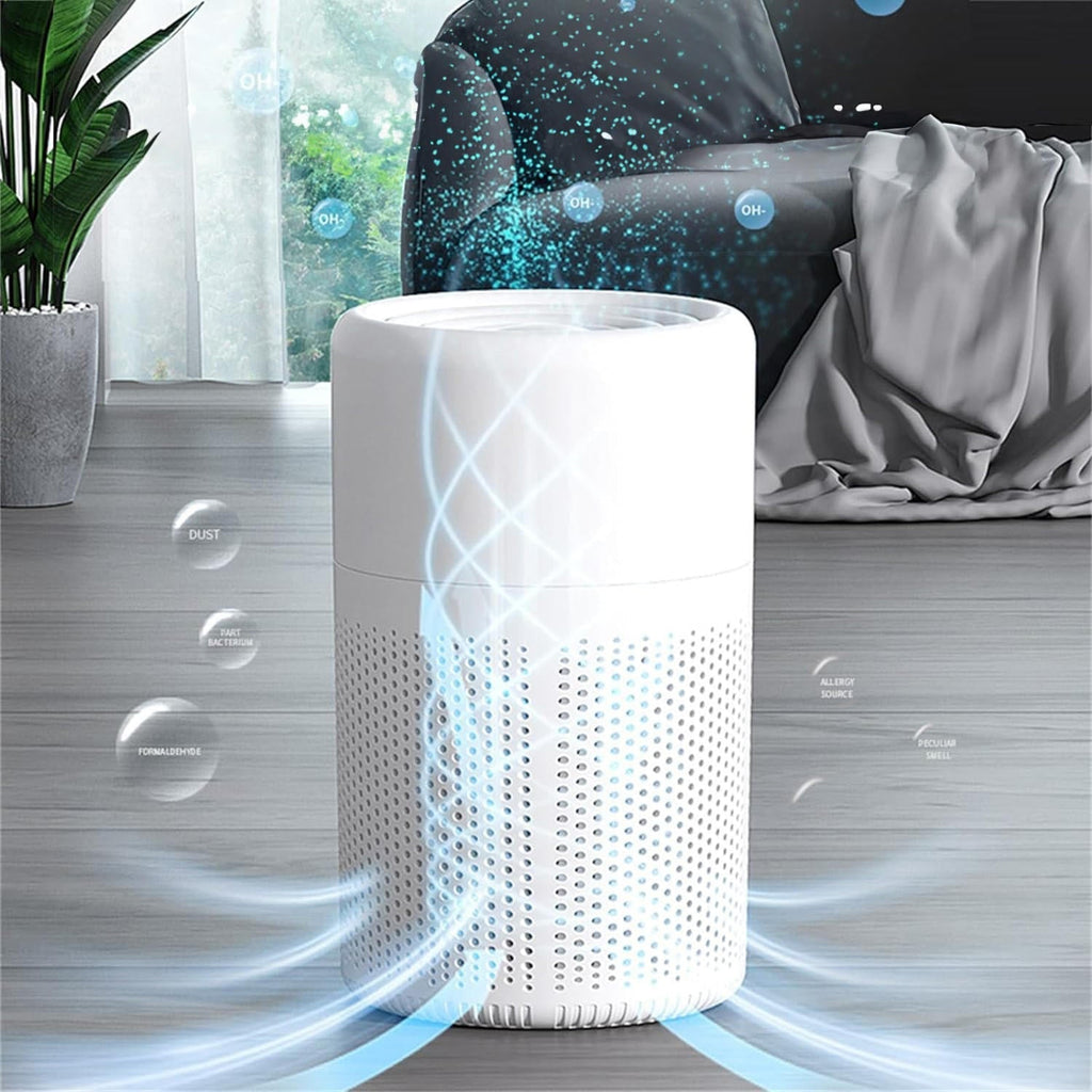 H13 HEPA Air Purifier - Best for Home, 360° Coverage & Silent Operation 0