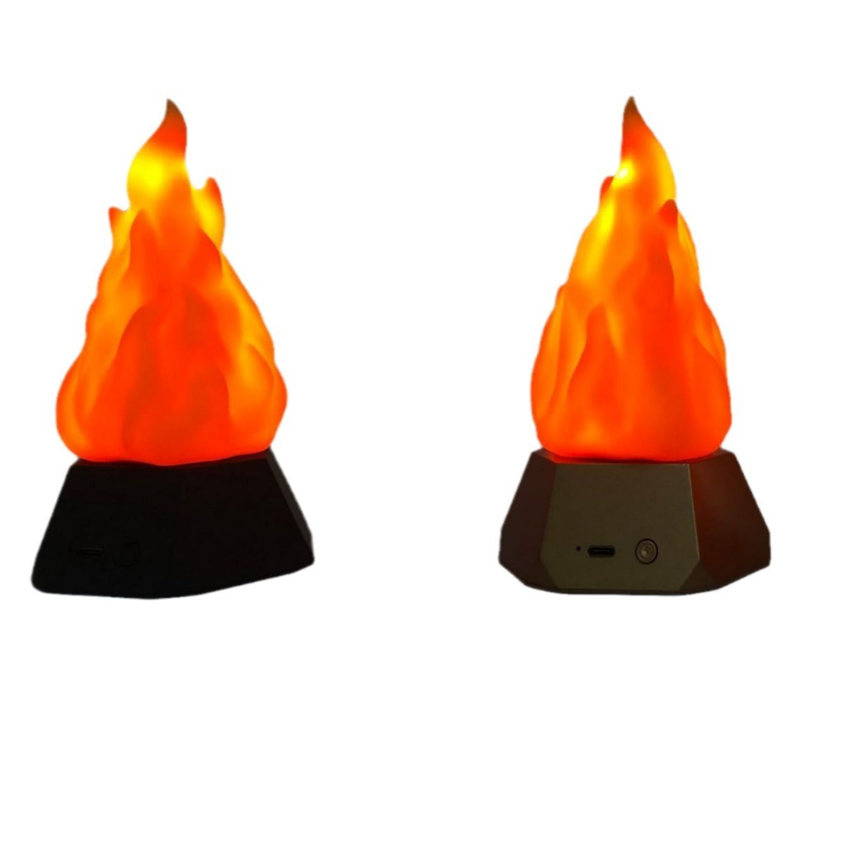 Halloween Flame Lamp - 3-Speed LED Fire Effect for Indoor & Outdoor Use 4