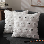 Halloween Ghost Cushion Cover - Soft 3D Design for Sofa & Bed 1