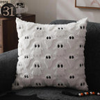Halloween Ghost Cushion Cover - Soft 3D Design for Sofa & Bed 6