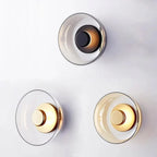 Halo Wall Light - Modern Sculptural Sconce with Layered Glow 2