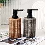 Hand Soap Dispenser Set - Durable Ceramic, Elegant Design, 400ml 2