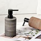 Hand Soap Dispenser Set - Durable Ceramic, Elegant Design, 400ml 3
