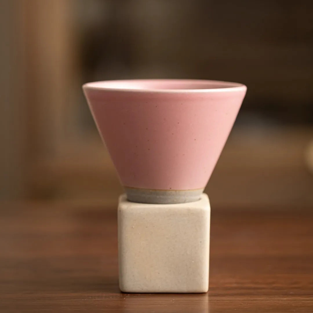 Handcrafted Japanese Ceramic Espresso Cups Set – 200ml Minimalist Design for Espresso and Cappuccino 10