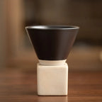 Handcrafted Japanese Ceramic Espresso Cups Set – 200ml Minimalist Design for Espresso and Cappuccino 11