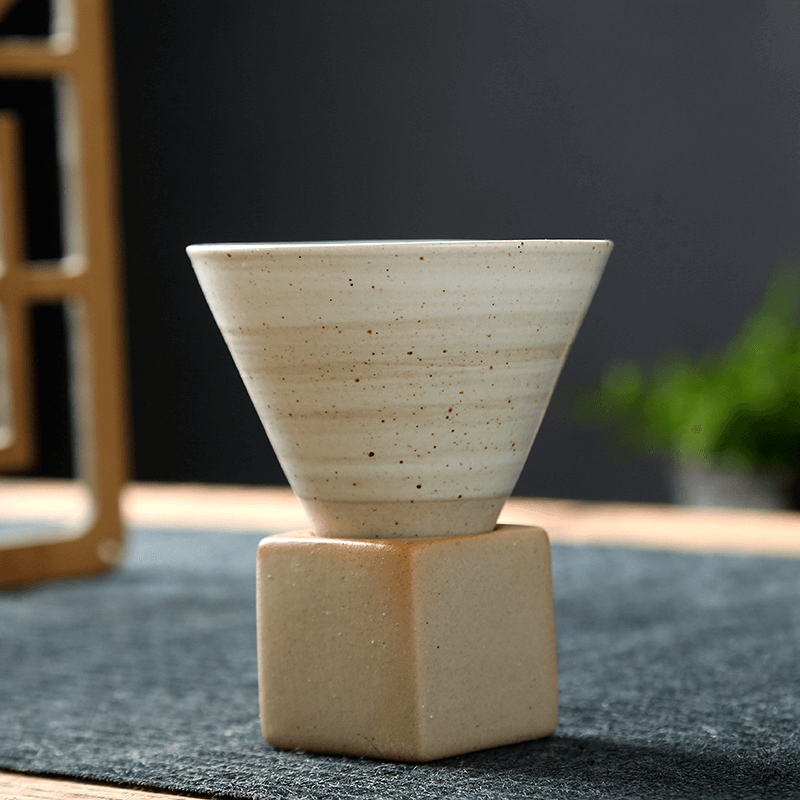 Handcrafted Japanese Ceramic Espresso Cups Set – 200ml Minimalist Design for Espresso and Cappuccino 9