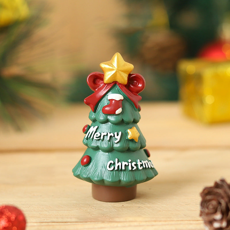Handmade Animal Santa Ornaments - Eco-Friendly Resin Christmas Decor 17