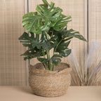 Handwoven Rattan Planter - Boho & Scandinavian Style Plant Pot 7