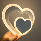 Heart Wall Light - Cozy LED Sconce for Romantic Ambiance 2