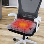 Heated Seat Cushion - Quick Heating, Adjustable 3-Speed Comfort for Car & Office 0