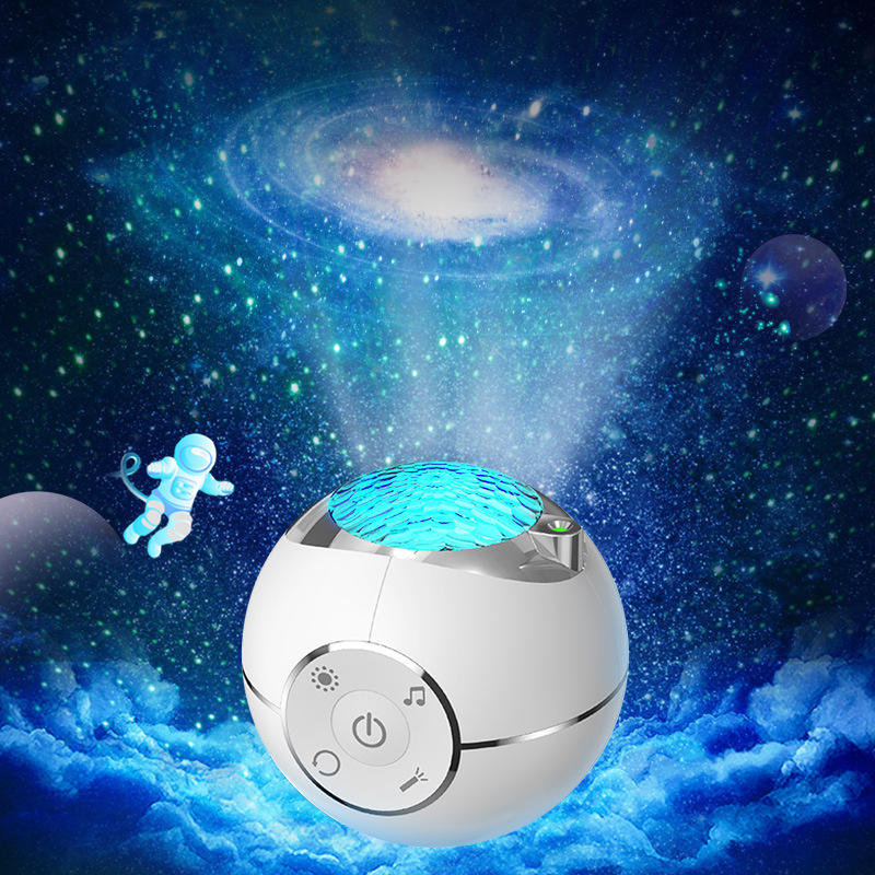 Space-themed product with a planet and galaxy background