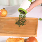 Herb Grinder, Manual Operation, Stainless Steel Blade, Detachable Design