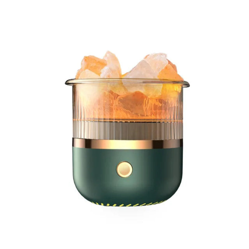 Himalayan Salt Lamp & Essential Oil Diffuser - Relaxation & Air Quality 4