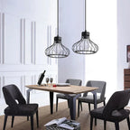 Industrial Black Pendant Light - Adjustable Kitchen & Dining Lighting 0