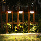 Industrial Solar Wall Light - Weatherproof Outdoor LED Sconce, Black/White 10