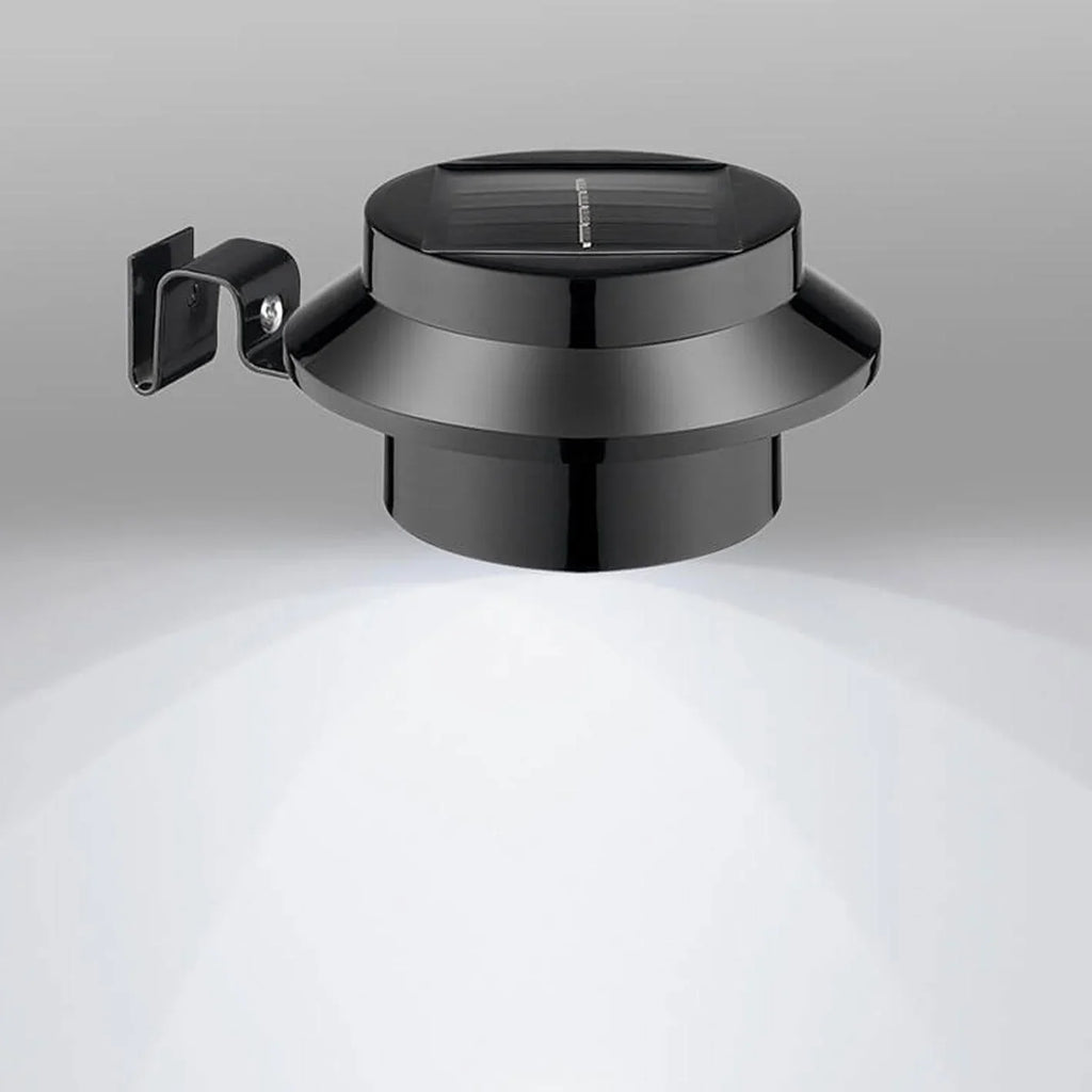 Industrial Solar Wall Light - Weatherproof Outdoor Lantern, Wireless LED 2