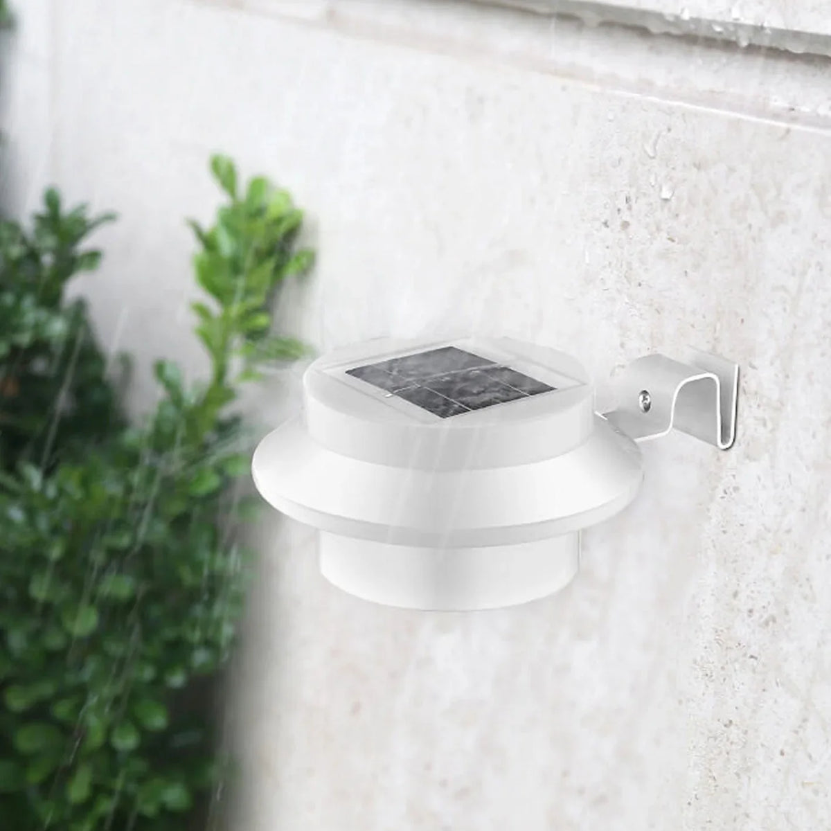 Industrial Solar Wall Light - Weatherproof Outdoor Lantern, Wireless LED 3