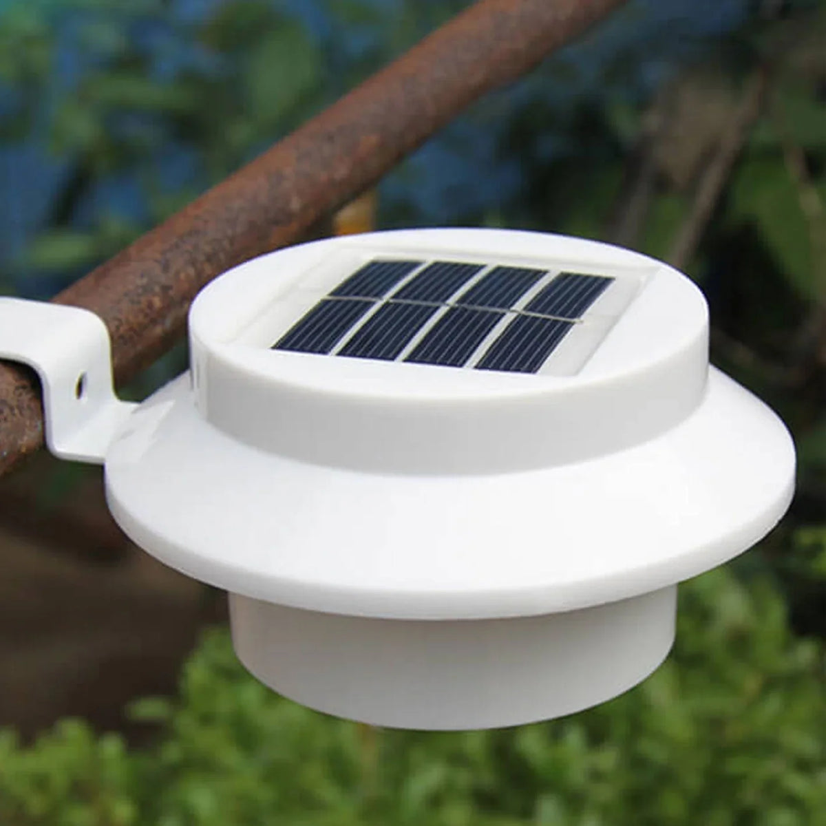 Industrial Solar Wall Light - Weatherproof Outdoor Lantern, Wireless LED 4