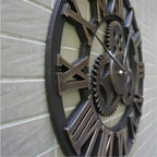 Industrial Wall Clock - Gear Design for Unique Wall Clock Decor 3
