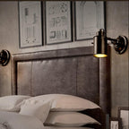 Industrial Wall Sconce - Adjustable Black Iron Design for Stylish Lighting 5