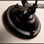 Industrial Wall Sconce - Adjustable Black Iron Design for Stylish Lighting 6