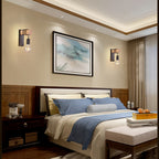 Industrial Wall Sconce - Metal-Wood Design for Versatile Ambient Lighting 2