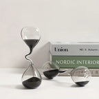 Infinity Curve Sand Hourglass - Unique Twist Design & Accurate Timer 1