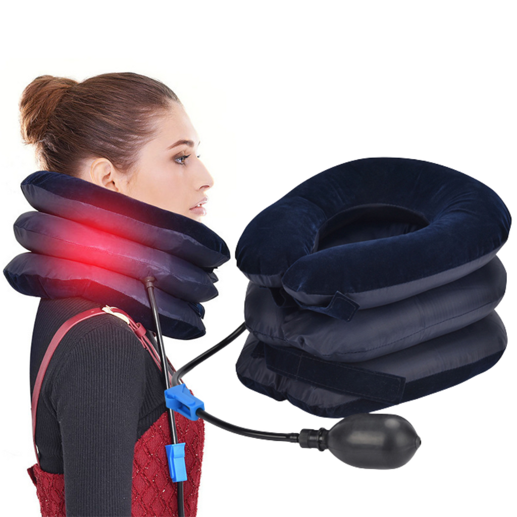 Inflatable Neck Stretcher - Effective Pain Relief for Cervical Support 7
