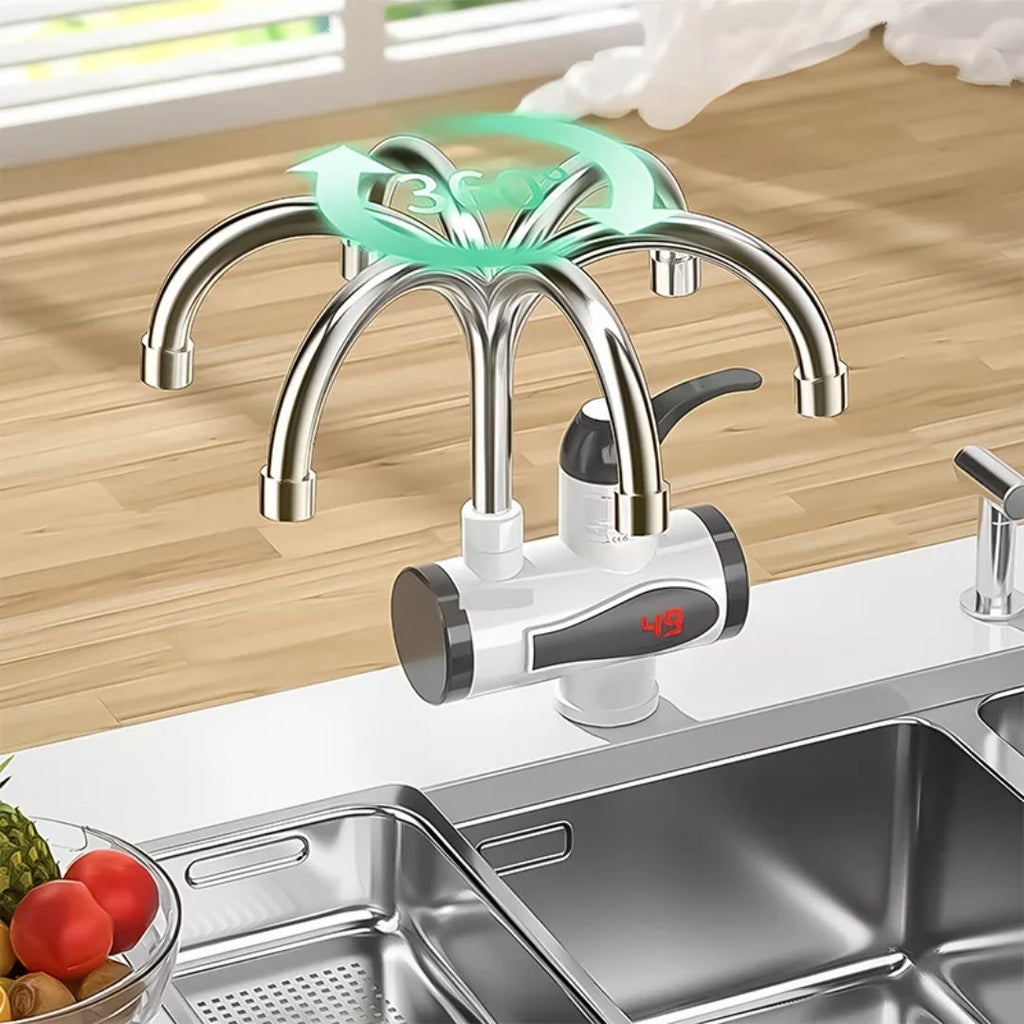 Instant Hot Water Tap - Energy-Efficient Tankless Design 3