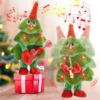 Interactive Plush Musical Christmas Tree with Rhythmic Dance, 35 cm - Battery Operated, Soft Fabric, Multiple Instrument Options 4