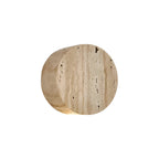 Japanese Wabi-Sabi Travertine Wall Sconce - Up/Down LED Wall Lighting for Bedroom and Hallway 0