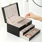 Jewellery Box - Multi-Layer PU Leather Jewelry Organizer for Women 1