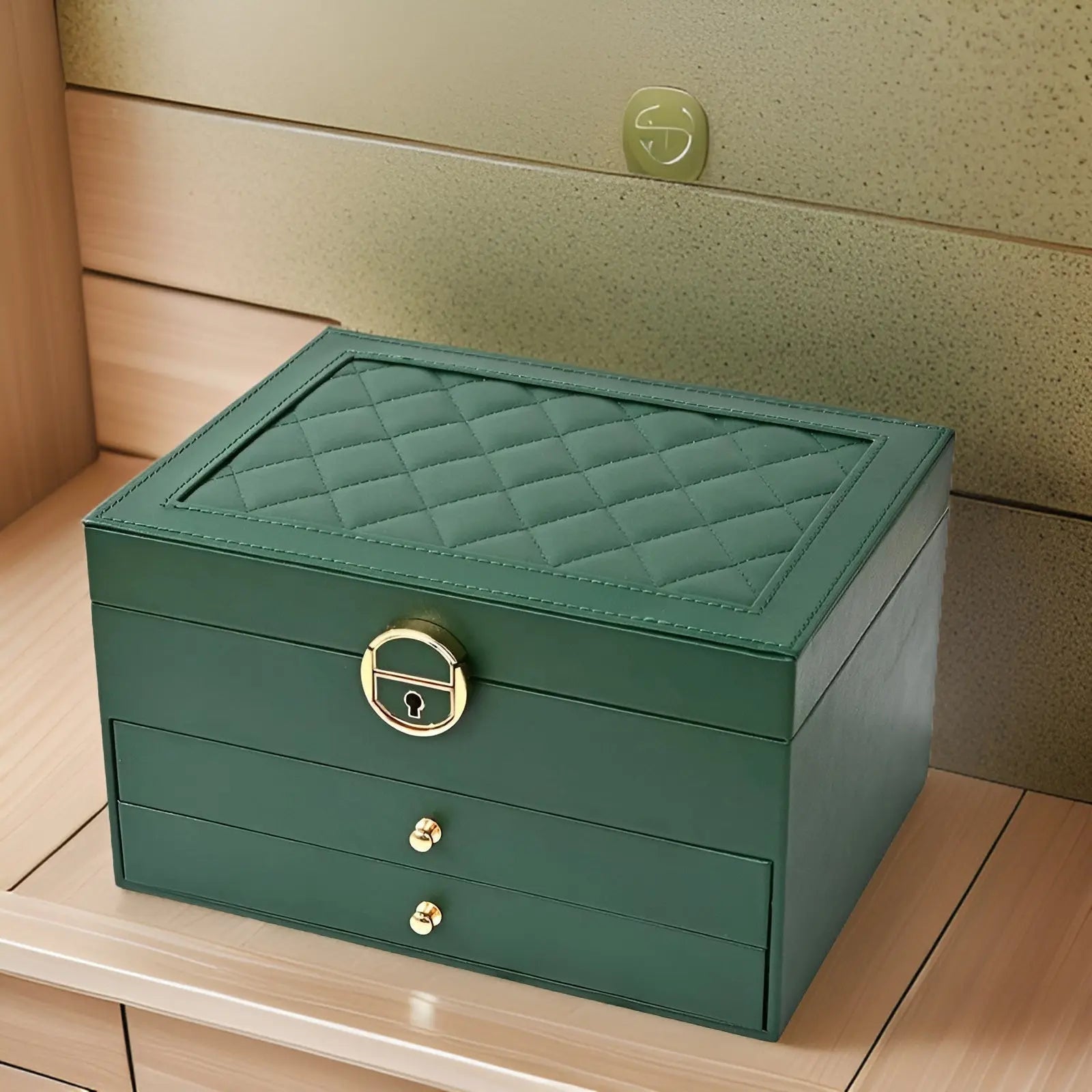 Jewellery Box - Multi-Layer PU Leather Jewelry Organizer for Women 8
