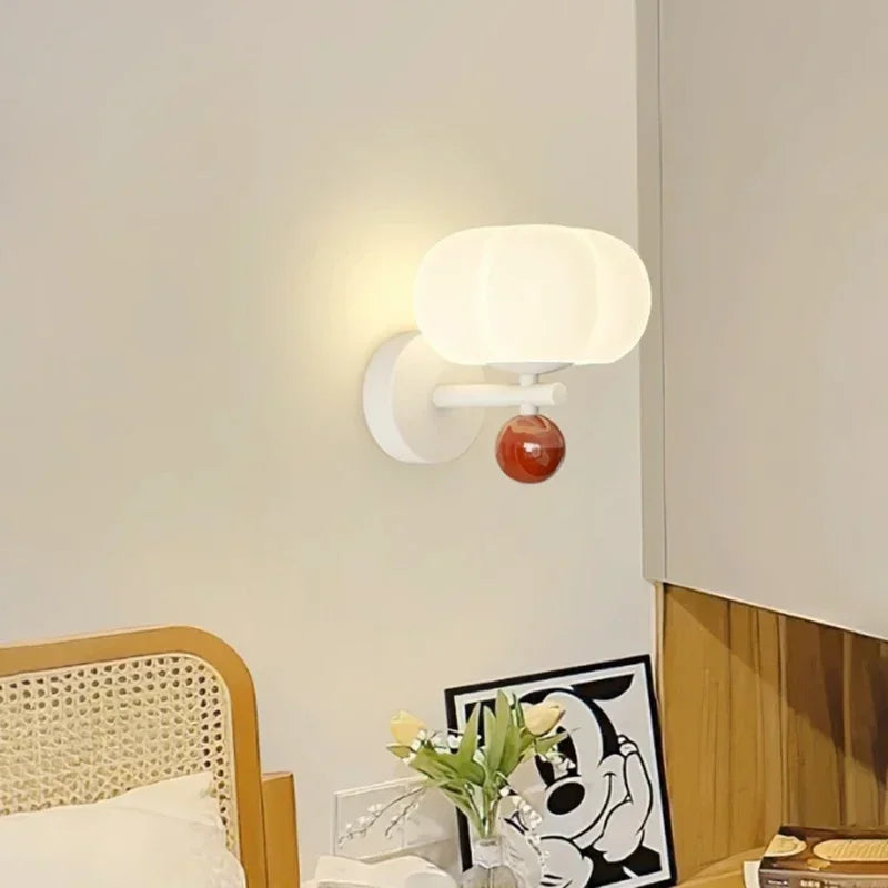Kexa Pumpkin Wall Light - Soft Illumination & Unique Sconce Design 0