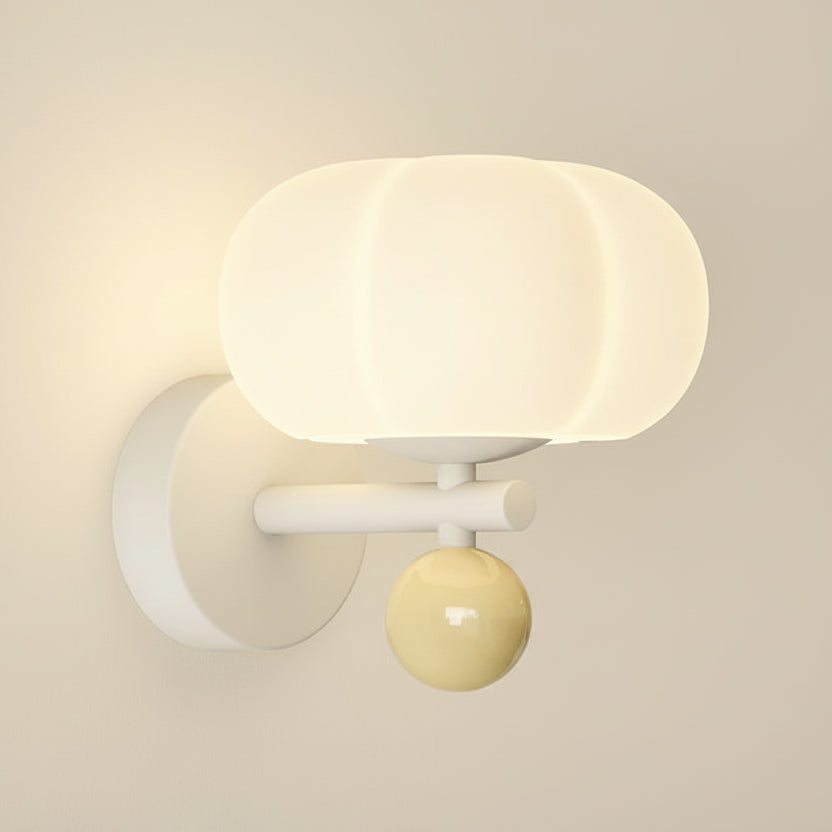 Kexa Pumpkin Wall Light - Soft Illumination & Unique Sconce Design 2