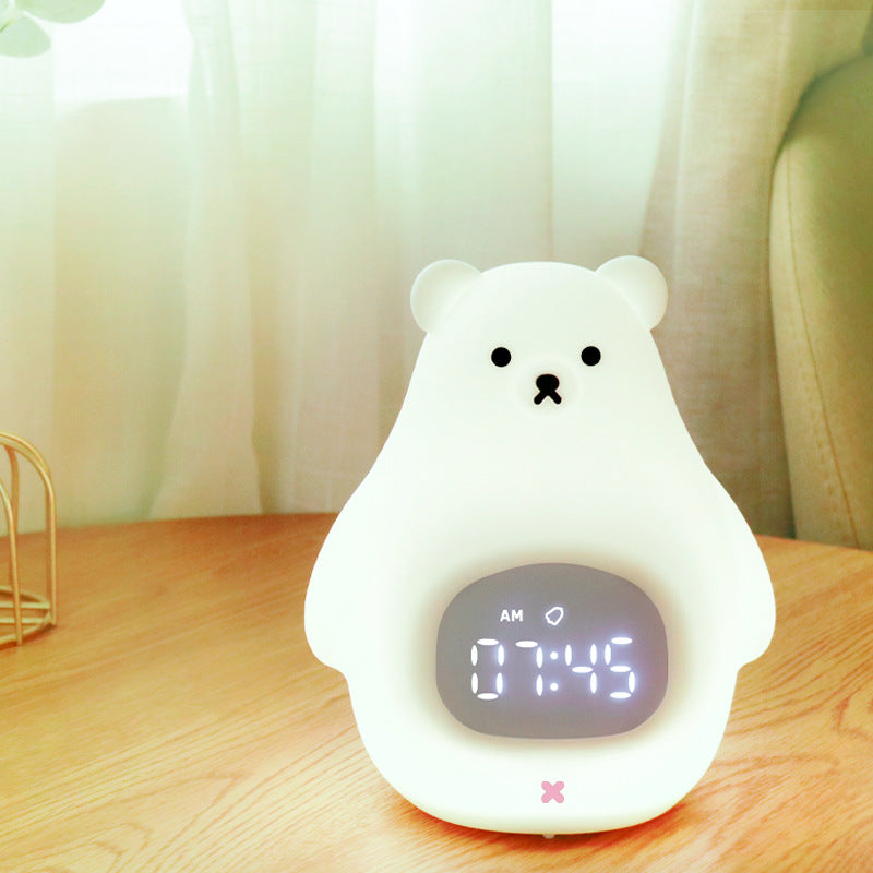 Kids Bear LED Table Lamp - Adjustable Brightness & Color Control 0