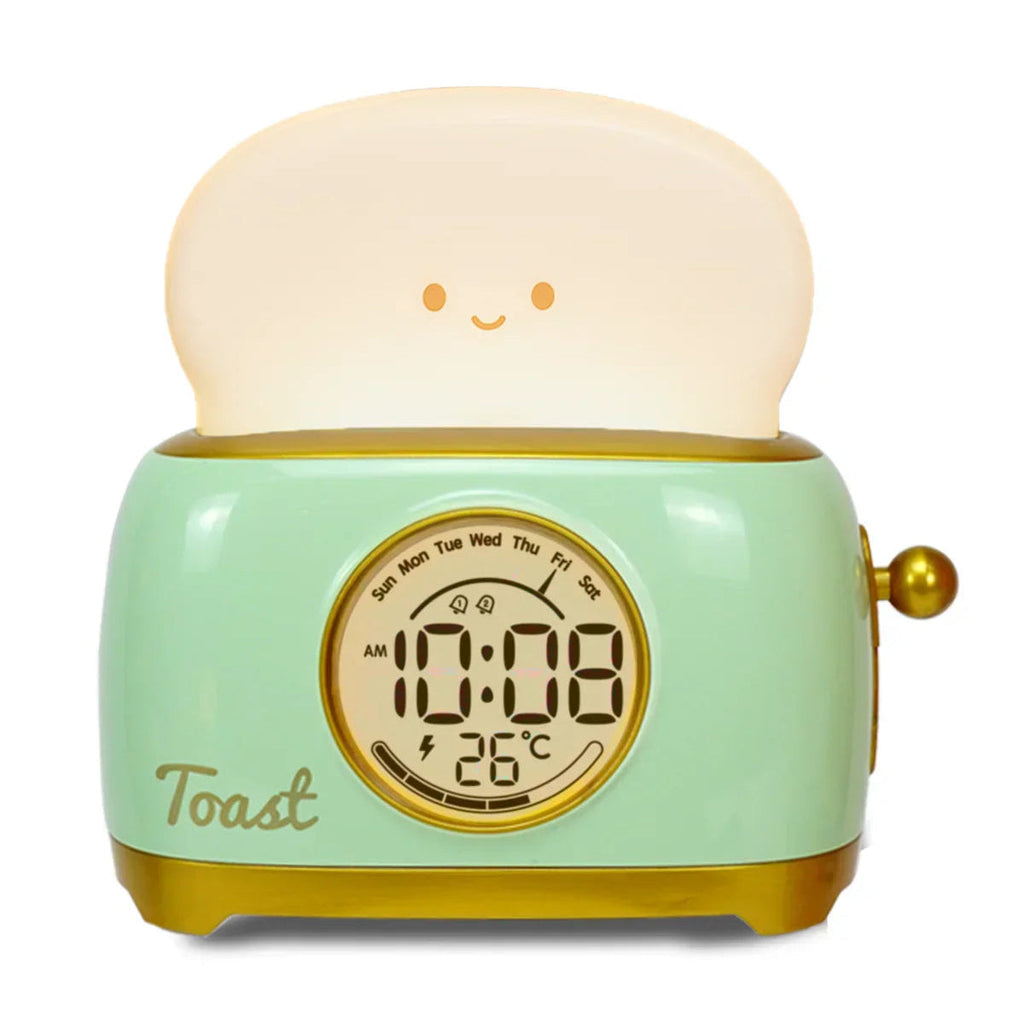 Kids Digital Alarm Clock - Smart Night Light & Temperature Display 0