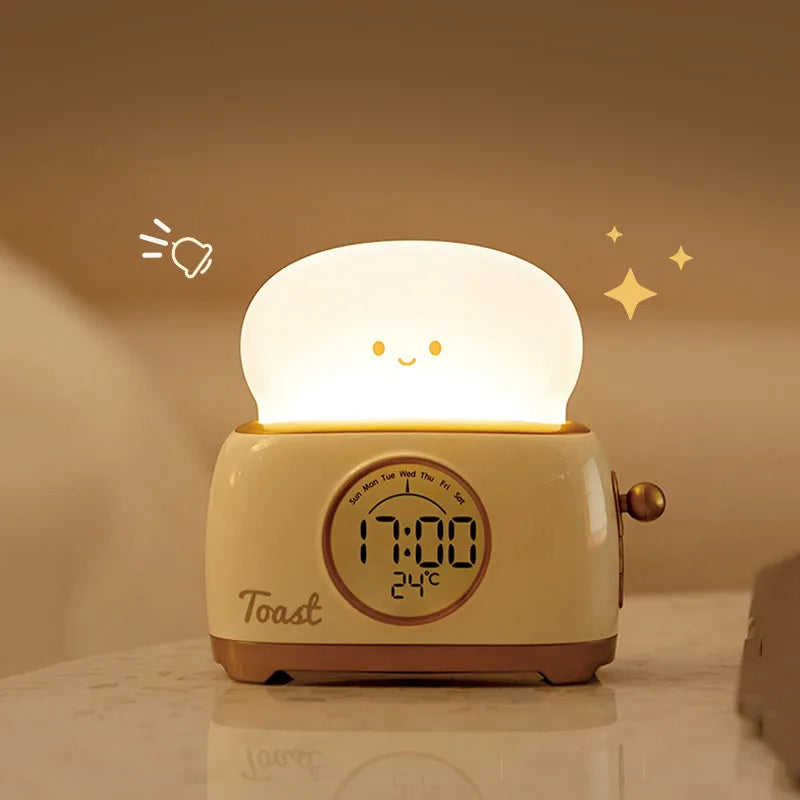 Kids Digital Alarm Clock - Smart Night Light & Temperature Display 1