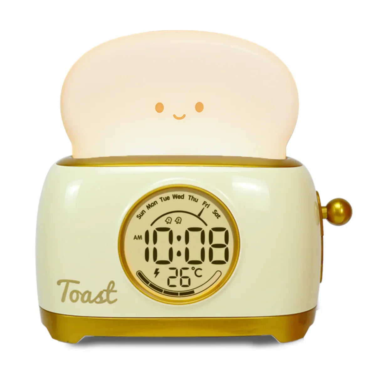 Kids Digital Alarm Clock - Smart Night Light & Temperature Display 2