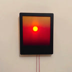 Kinetic Sunrise Wall Lamp - Adjustable Rechargeable Wall Light for Mindfulness and Calming Ambiance 2