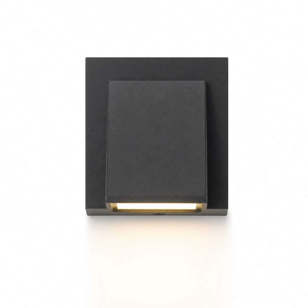 Kirsty Black Wall Sconce - Modern Design for Ambient Bathroom Lighting 0