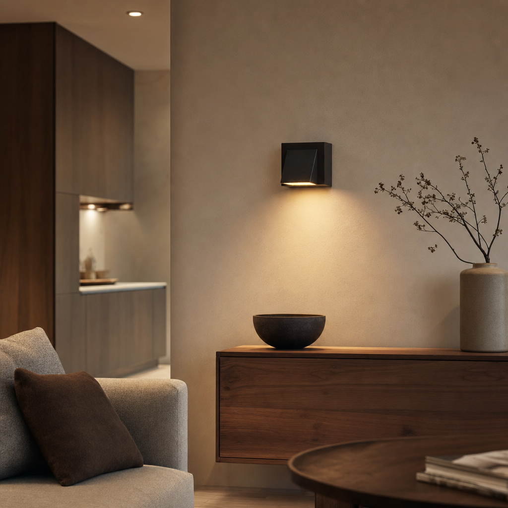 Kirsty Black Wall Sconce - Modern Design for Ambient Bathroom Lighting 2