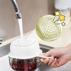 Kitchen Sink Strainer Basket - Efficient Waste Separation & Odor Control 5