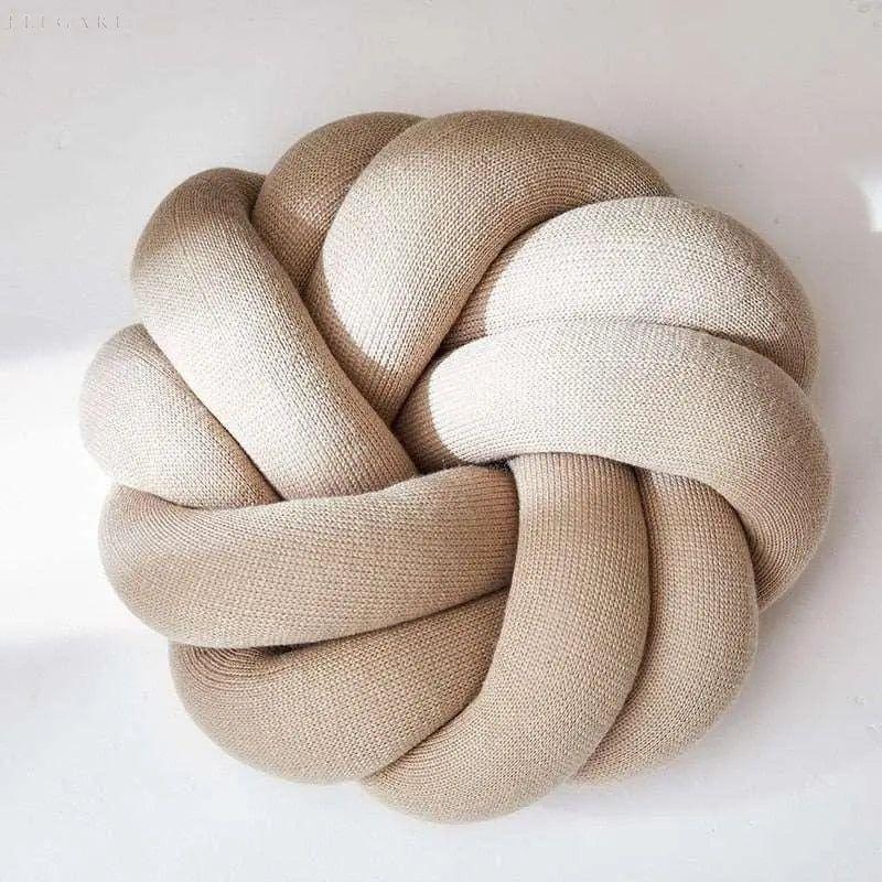 Knot Decorative Pillow - Soft Cotton Blend Throw Pillows for Couch 6