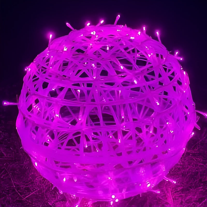 LED Ball String Lights - Weather-Resistant, Battery-Powered Ambiance 9