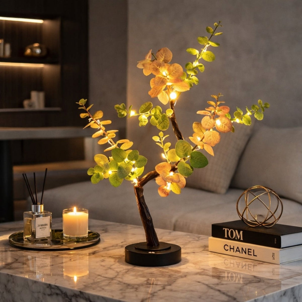 LED Botanical Lamp - Battery Operated For Customizable Ambiance 1