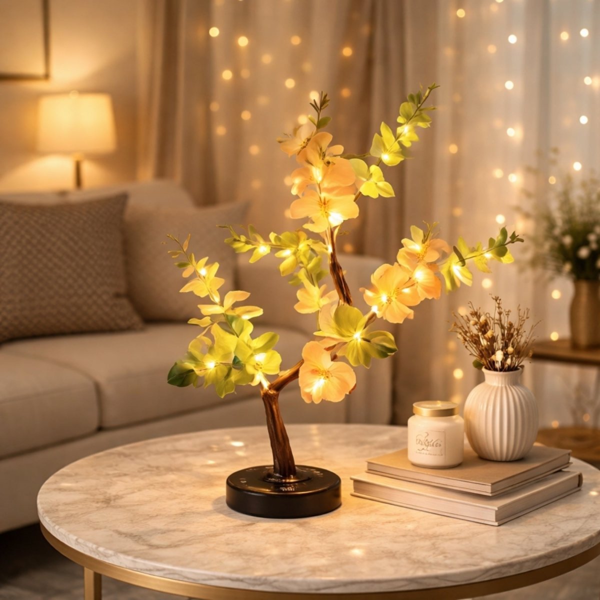 LED Botanical Lamp - Battery Operated For Customizable Ambiance 5