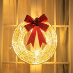 LED Bow Garland Lights - 400 LEDs for Festive Indoor & Outdoor Decor 2