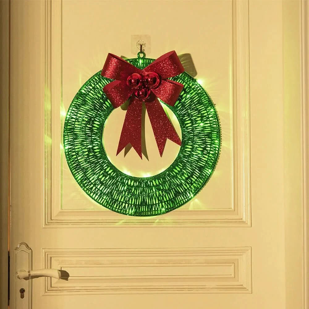 LED Bow Garland Lights - 400 LEDs for Festive Indoor & Outdoor Decor 6