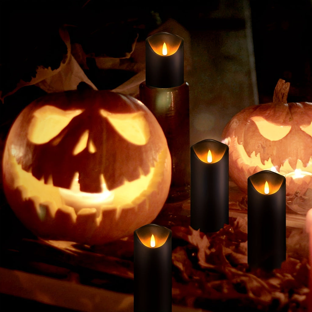 LED Candle Set - Flameless Battery Operated Candles with Remote & Timer 5